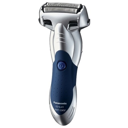 Panasonic ES-SL41-S520 electric shock, grid, 7600 rpm, +trimmer, silver-blue