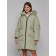 Coat insulated winter female, size 48, color light green