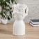 VAZA Ceramics Table "Blooming View" 11x27 cm, white