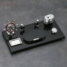 Table 6B1 set (clock, block d/ paper, quaranda, visit, helm, bastard) 40*20*15cm