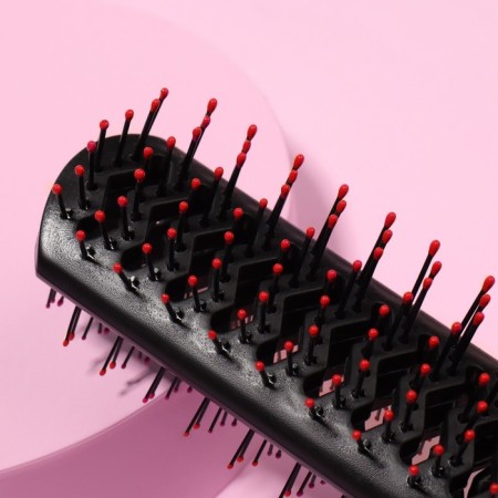 The comb is massage, bilateral, ventilated, 5 × 22 cm, color mix-4
