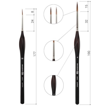 System of Synthetics 5 pieces, Brauberg Art Classic, ergonomic-7