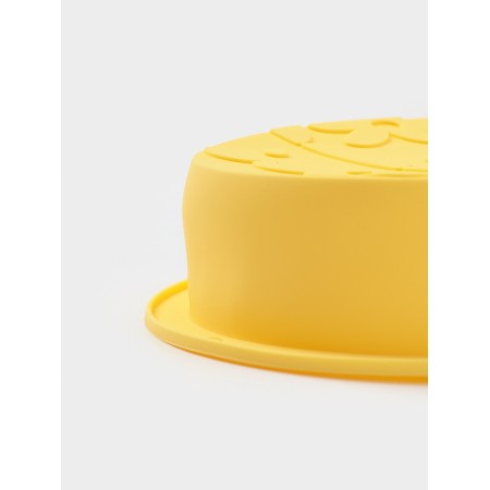 Baking uniform "Easter egg", 20.5 × 15.7 × 4.4 cm, silicone, yellow-4