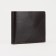 Male purse without fastener, department for bills, for maps, for coins, brown color