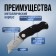 The knife is a universal folding tundra, metal. Corps, trapezoidal blade + 5 spare, 19 mm