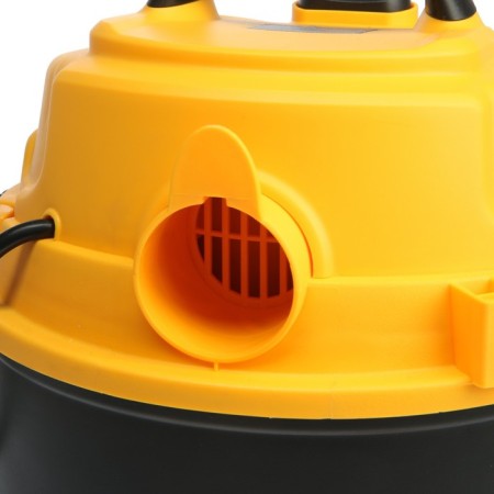 Denzel LVC20 construction vacuum cleaner, 1400 watts, 20 l, 3 m hose, carcinchronization socket-8