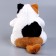 Soft toy "cat", 35 cm, white color