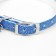 Soft collar "Andromeda" 31 x 1 cm, artificial leather, mix of flowers