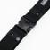 Tactical belt, 125 cm, width 5.3 cm, plastic buckle, black