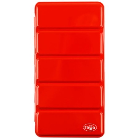 Penal for watercolor metal gamut, 35 cuvette, red-1