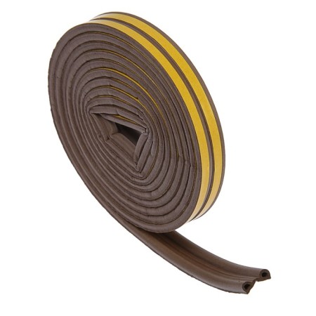 Rubber tundra seal, profile p, size 5.5x9 mm, brown, in packaging 6 m