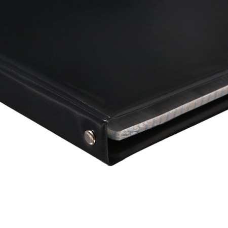 Notebook A5 240 sheets in a cage on the rings of BG Black No. 2, PVC cover, block 65g/m2-2
