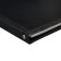 Notebook A5 240 sheets in a cage on the rings of BG Black No. 2, PVC cover, block 65g/m2