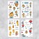 Stickerbook "Papin Tramp Mamin Simottyaga", 8 sheets, 14 x 21 cm