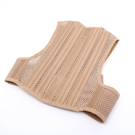 Posture of nt-kr-012 posture, semi-burning, 4 ribs, size M, beige color-3