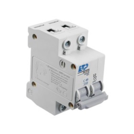 Aircraft switch VA 47-63, 2P 40A (C) 4.5KA ETP-1
