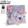Square gift package, packaging, “flower whirlwind”, 30 x 30 x 12 cm