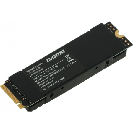 SSD Digma PCI-E 4.0 X4 1TB DGST4001TG33T TOP G3 M.2 2280-1
