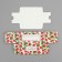 Box for Makarun, confectionery packaging "Sweet Malin Mominations", 12 x 5.5 x 5.5 cm