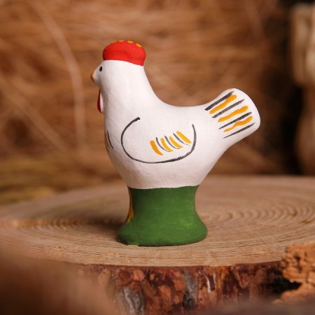 Souvenir "Kurochka", 3.5 × 4 × 7 cm, Kargopol toy-3