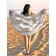 Pareo and beach rug "Crowns", d = 150 cm