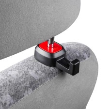 The hook on the headrest Skyway, red, 2 pcs.