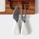 Set for the supply of cheese "Hugge", 2 knives, acacia