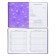 School diary for grades 1-11 marmalade bear, solid cover with artificial leather foam, pancake embossing, 48 sheets, an offset block 80g/m2, universal cheat sheet