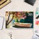 Calendar quarterly premium trio "Summer Romance" 2025, 29.7 x 75.8 cm