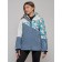 Ski jacket female, size 46, white color