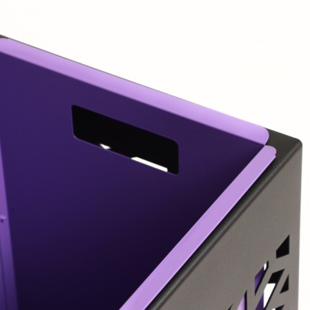 Sadovo-park urn "TRES" 44 l, 30 x 30 x 70 cm, case 2 mm, tank 0.5 mm-2