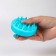 Brush - head washing massage, 8 × 8 × 6 cm, blue color