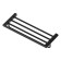 Shelf for towels with a rod 60 cm black artwelle