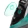 Iron Sakura SA-3070, 2400 W, ceramic sole, 320 ml, anti-nakip, turquoise