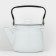 Kettle, 2.3 l, without a decolle, enameled cover, induction, white color