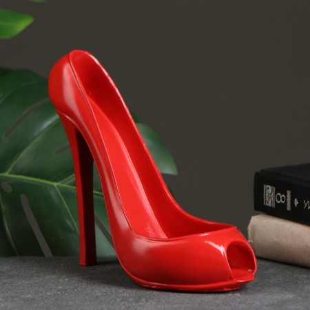 Standing for the bottle "Ship" red, 23x9x19cm-1