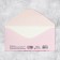 Money envelope "Happy Anniversary!" embossing, floral bouquet