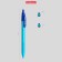 Handle Automatic Erichkrause R-301 Neon Matic, node 0.7 mm, blue ink, writing line 2000 meters