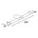 Double Cut105 toilet paper holder