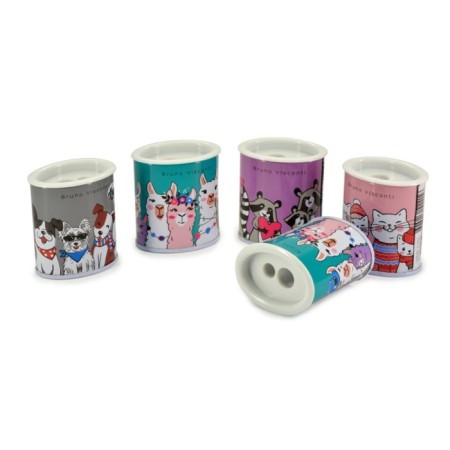 Zapochilok 2 holes with a HappySharp container, metal case, mix
