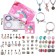 Set for creating bracelets "Gift for Girls", unicorn, 71 subject, color