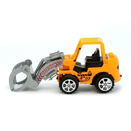 Radio -controlled “Evaciatorial” truck, with a loader, works from batteries, mix-12