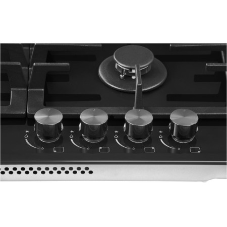 Hound surface HIBERG VM 60440 B, gas, 4 burners, black-4
