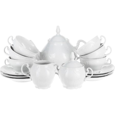 Tea Service 6/9 BERNADOTTE, Noded, 15 items