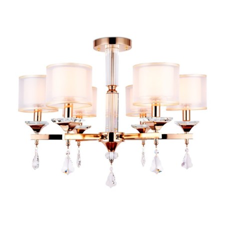 Crystal chandelier with Ambrella Light, Traditional, TR4535, 6HE14, Color Gold
