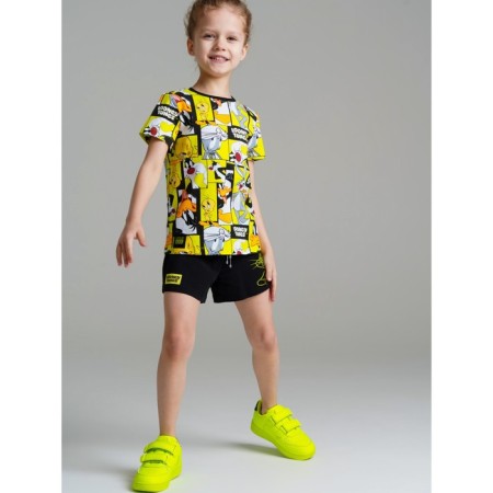 Футболка для девочки PlayToday, рост 110 см-1