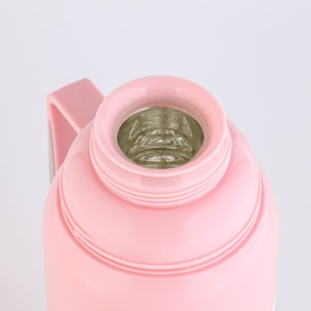 Thermos 1 l, with a glass flask, retains heat 12 hours, with a mug, mix-3