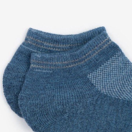 Women's socks shortened "Soft Merino", jeans color, size 35-37-2