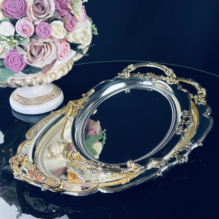 Set of trays Lenardi, oval, 2 pcs