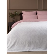 Texrepublic blanket, size 200x220 cm, white color